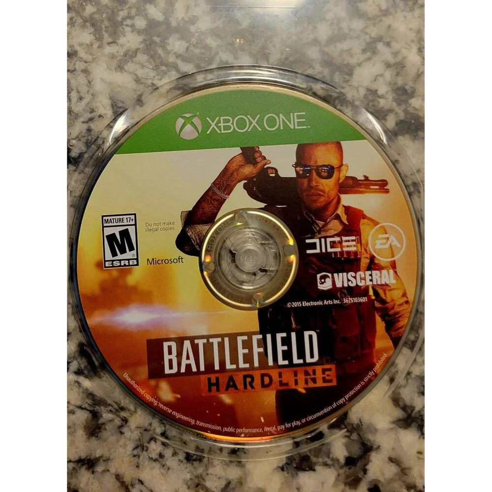Microsoft Xbox One: Battlefield Hardline DISC ONLY!, TESTED & WORKING, FAST SHIP